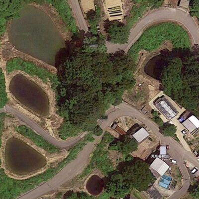 Marusaka Koi Farm aerial view
