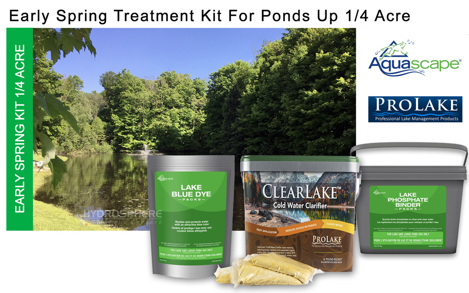 Early Spring Cold Water Pond Treatment Kit