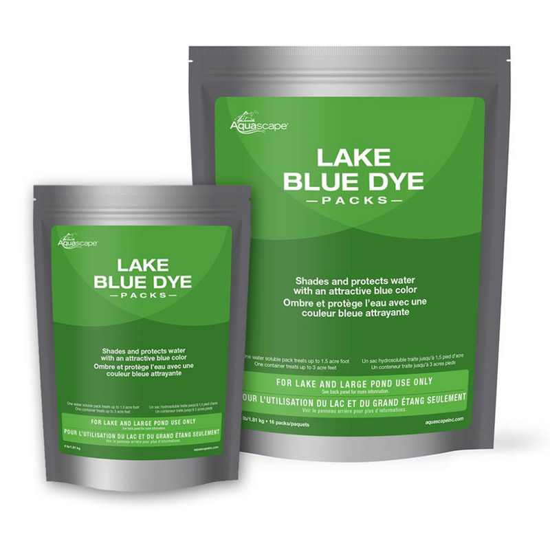 Blue Pond Dye